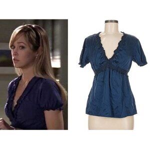 SOLD ASO THE OC TAYLOR TOWNSHEND Silk Top Blouse RARE EUC